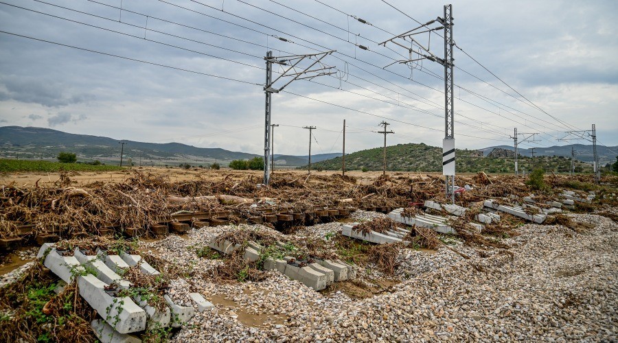 Στο σημείο μηδέν τα έργα του τρένου